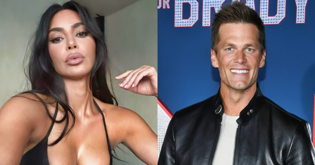 Kim Kardashian y Tom Brady