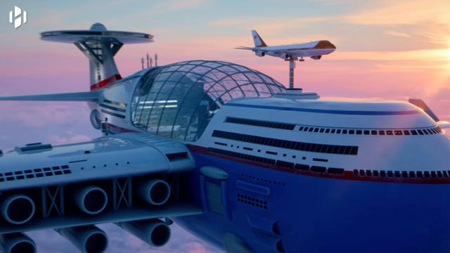 Watch: This Insane, Gigantic Airplane Concept Is Like a Flying 5-Star  Resort With Room for 5,000 Guests - Yahoo Sports