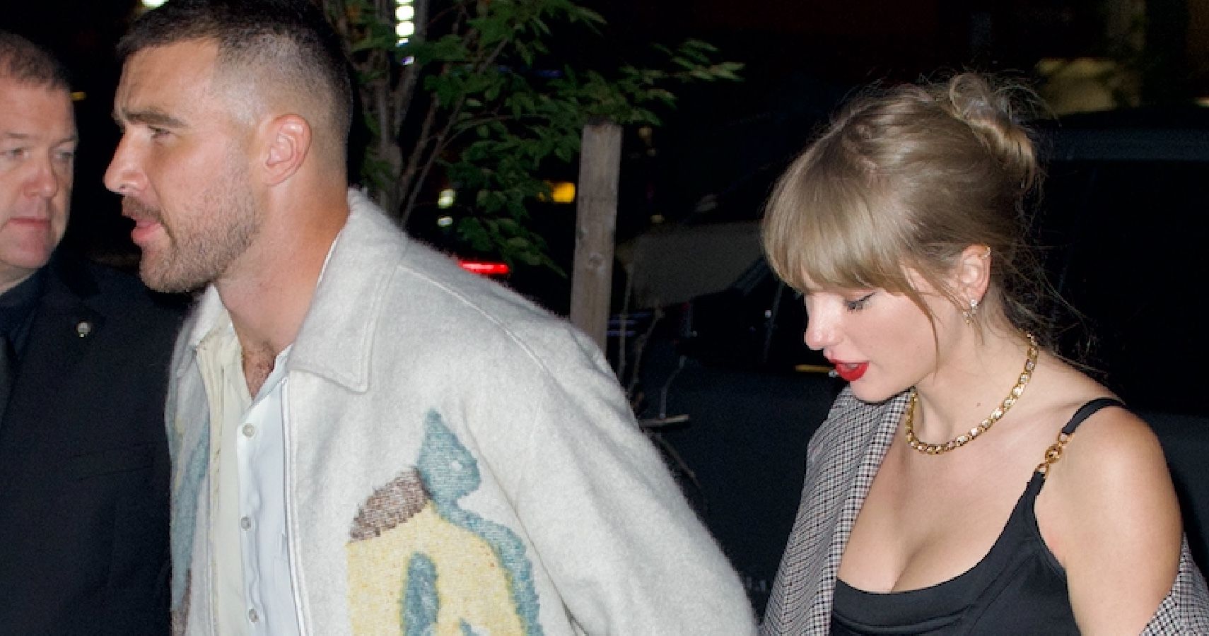 Taylor Swift and boyfriend Travis Kelce 