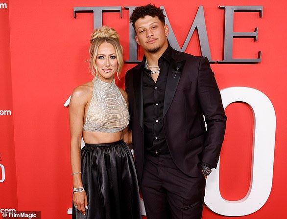 Patrick Mahomes' wife Brittany has divided opinion once again over the past week