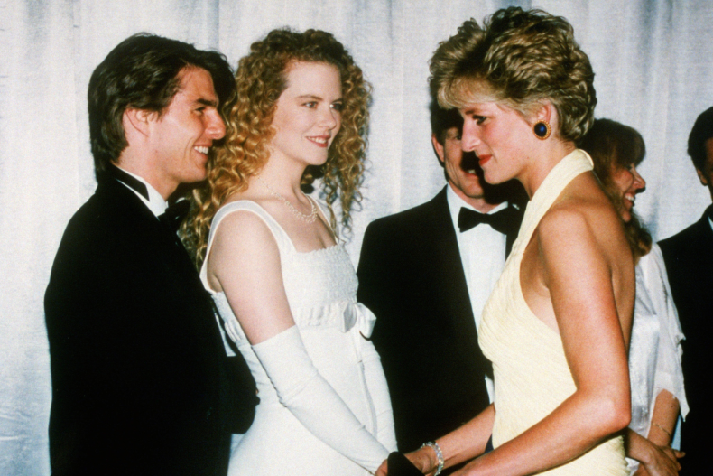 Tom Cruise, Nicole Kidman and Princess Diana