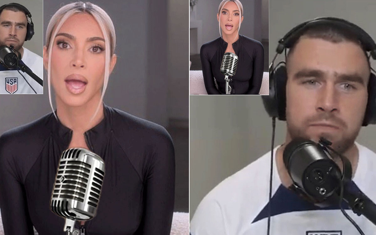 VÍDEO: Tʀavis Kelce ADVIERTE a Kim Kardashian por insultar a Taylor Swift