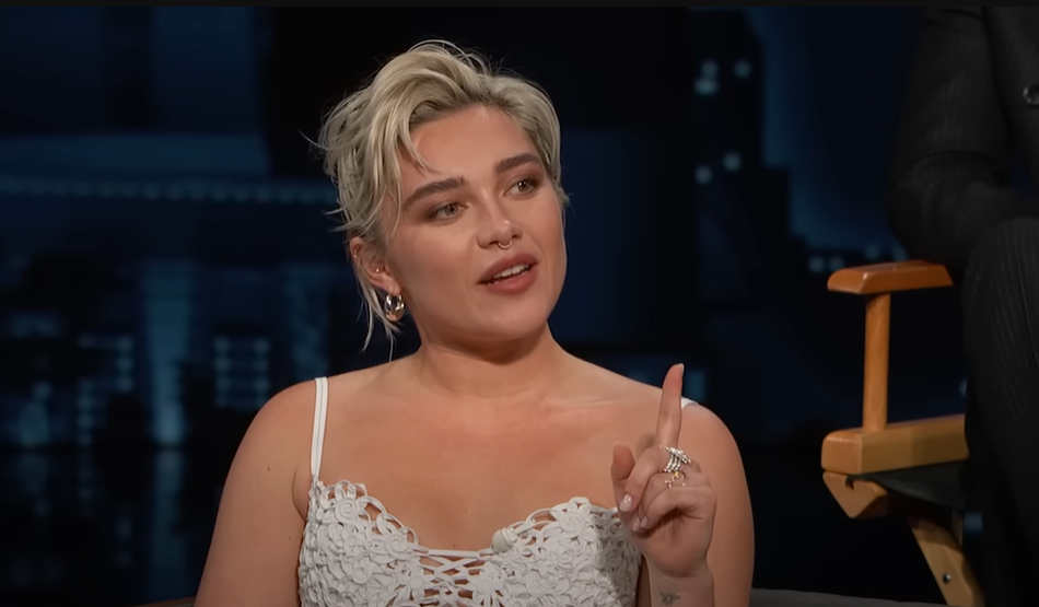 Florence Pugh on Jimmy Kimmel Live!