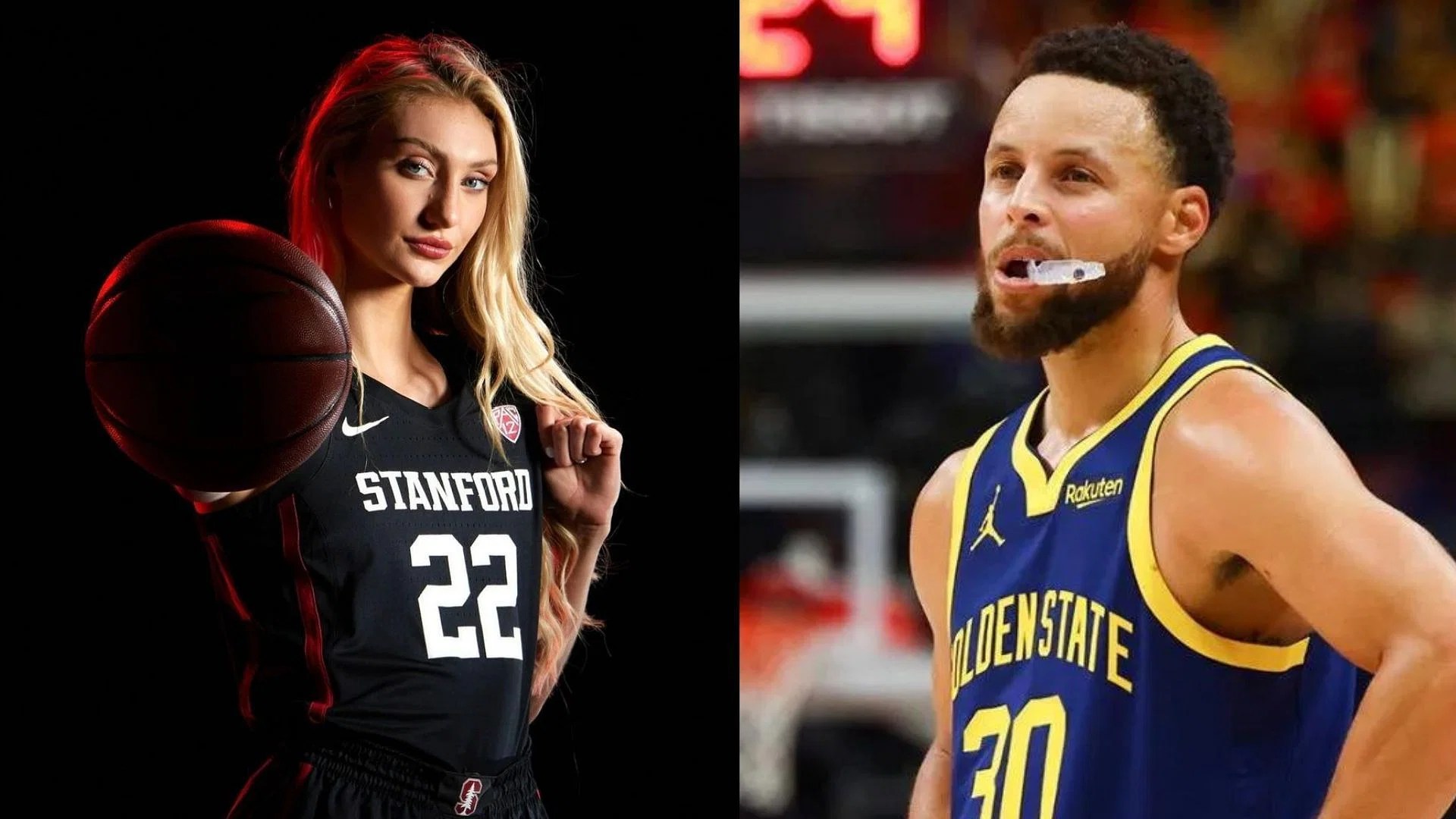 $100M Steph Curry backs god-sister Cameron Brink as Stanford Star ignites WNBA draft buzz: "League her"