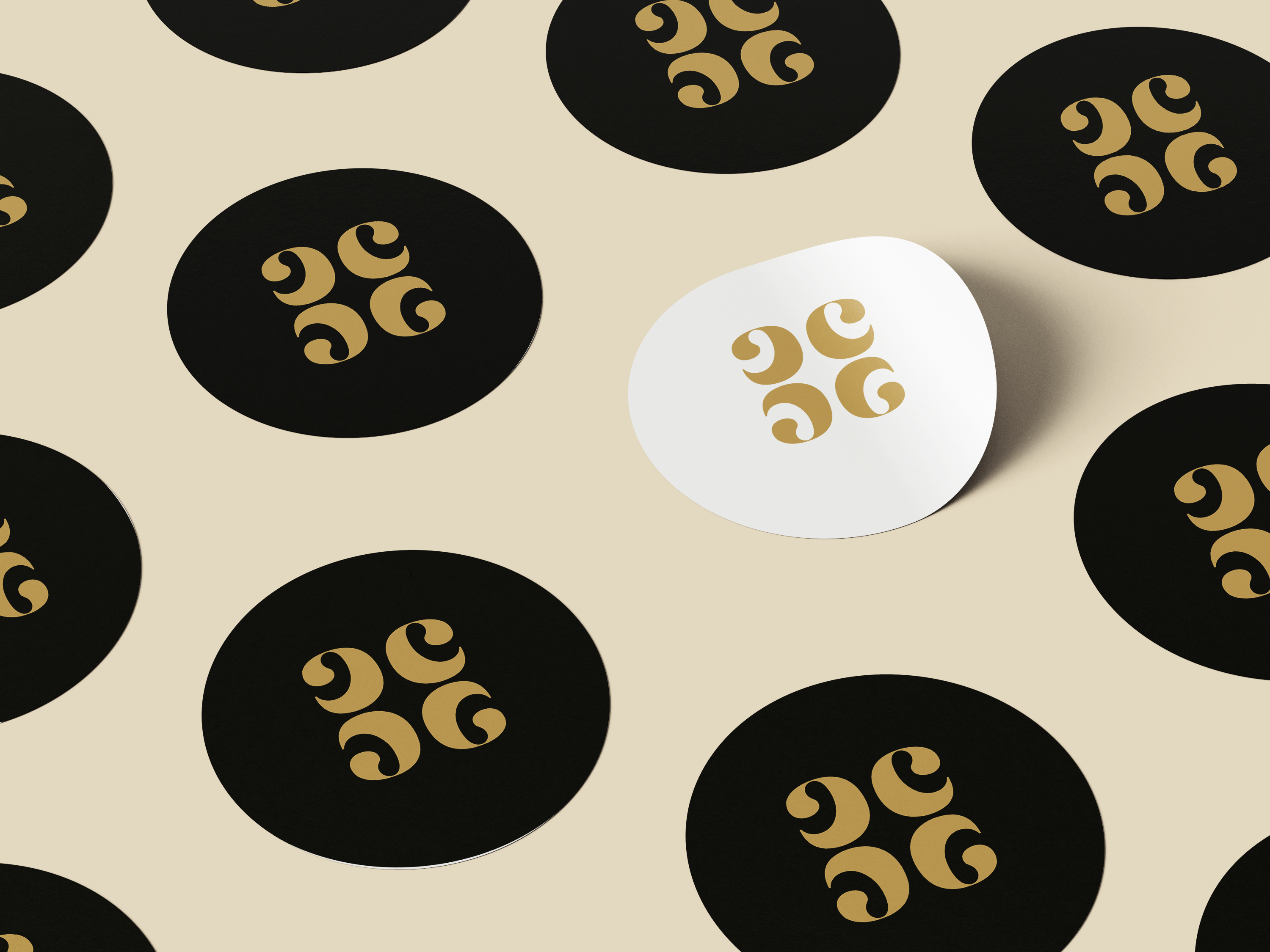 40 x Round Stickers – 1.2" (30mm) – 1 Sheet