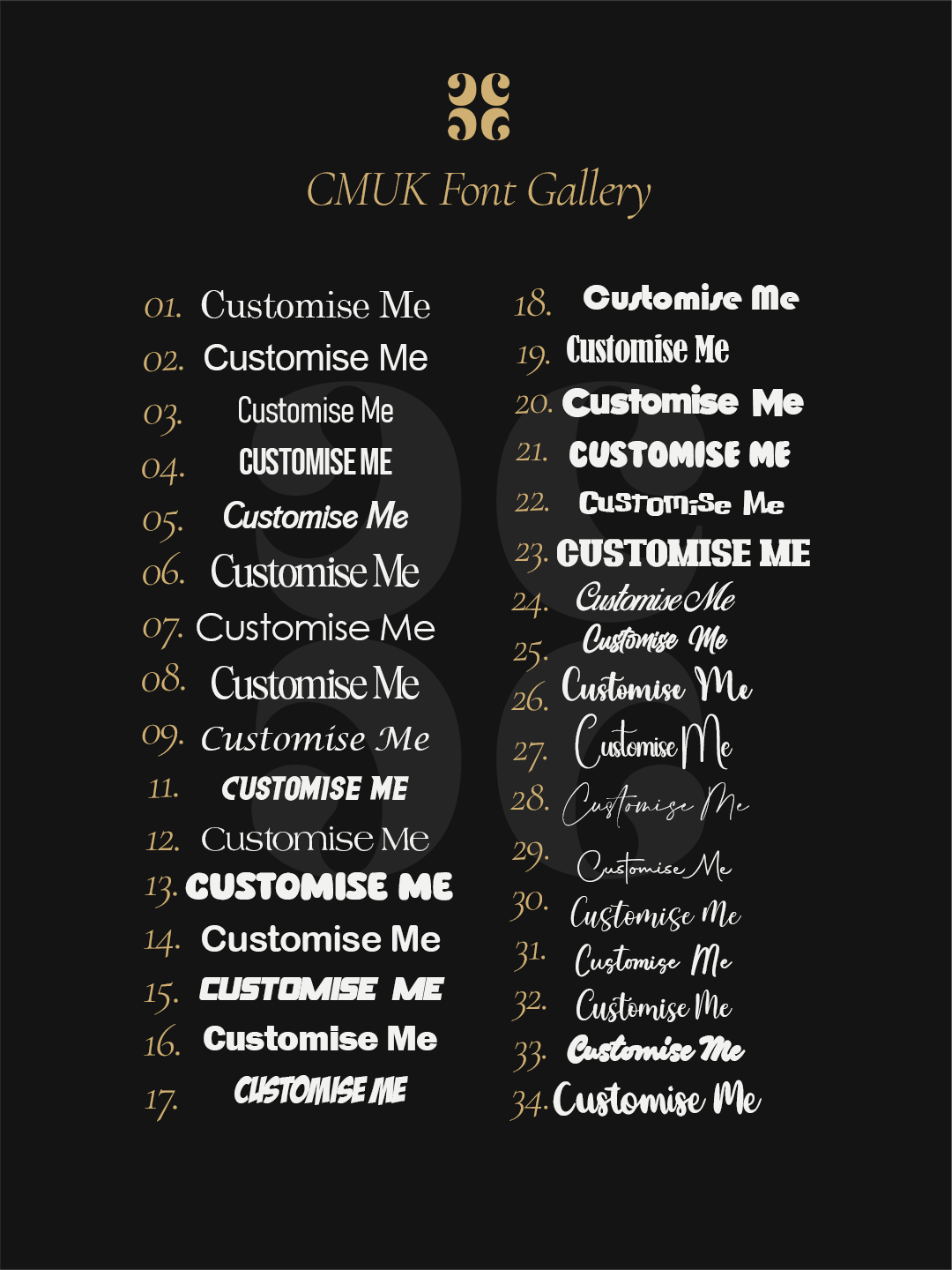 Standard T-Shirt - Text Only — variation