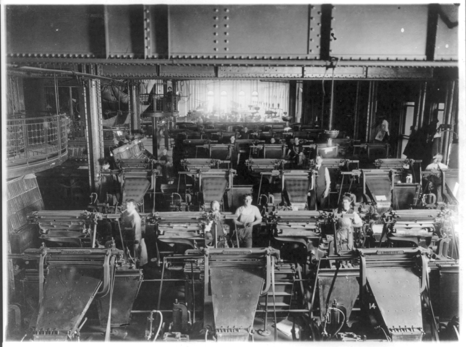 Linotype Machine invented - CultureNow - Museum Without Walls