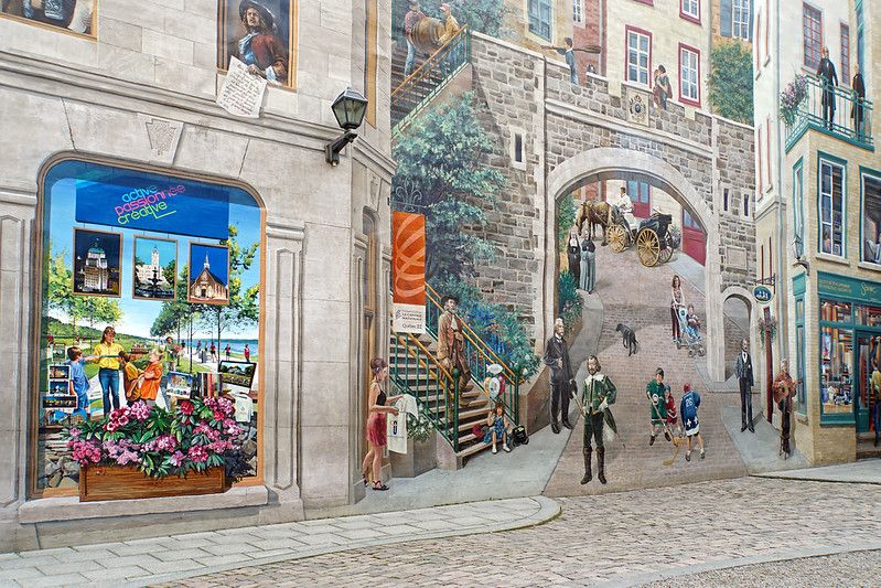 Image: Quebec City Mural