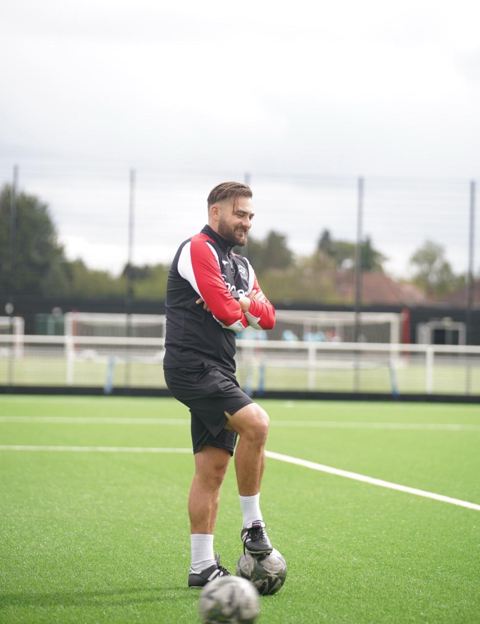 Personal football training session in Streatham