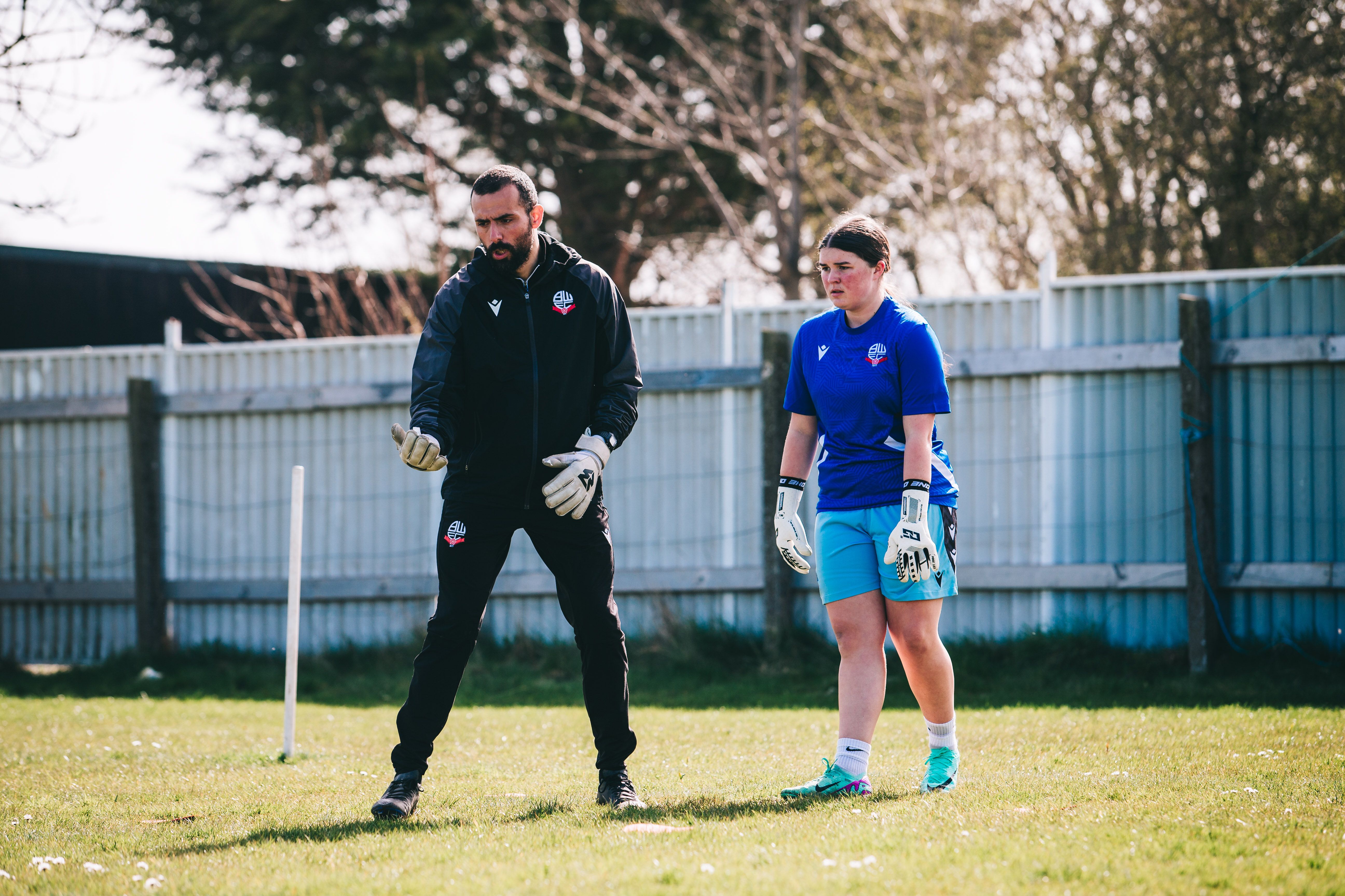 Giuseppe UEFA goalkeeper coach Wigan