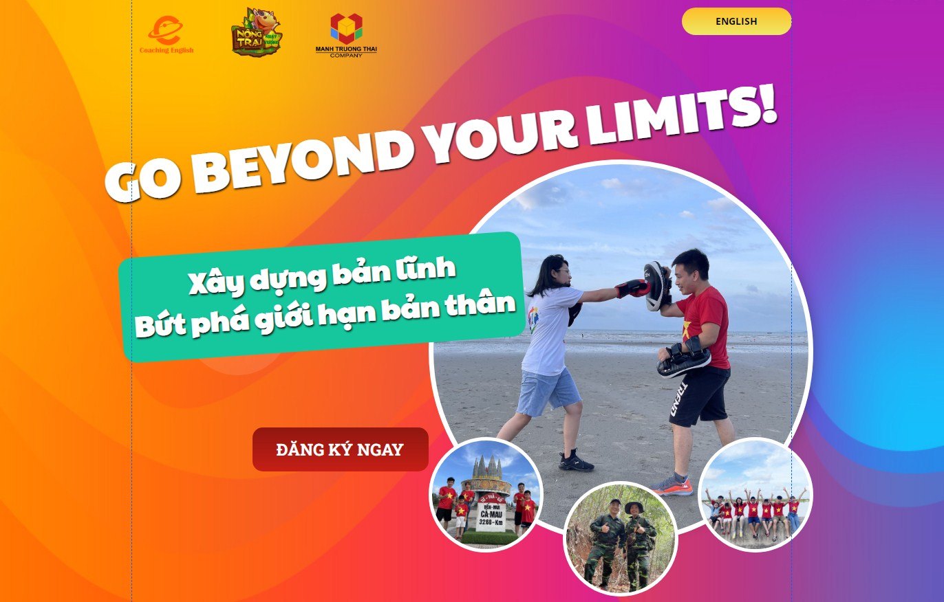 Chương trình Ngoại khóa Go beyond your limits tại thành phố Móng Cái