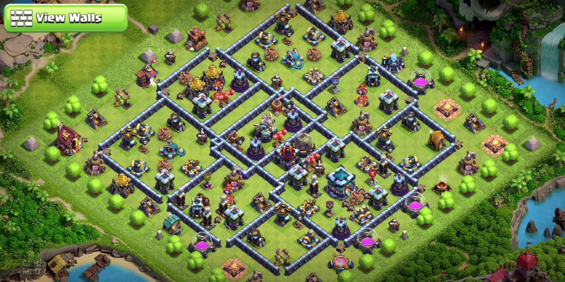 TH13 war base - TH13 War Base