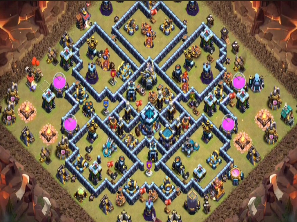 TH13 war base - TH13 War Base