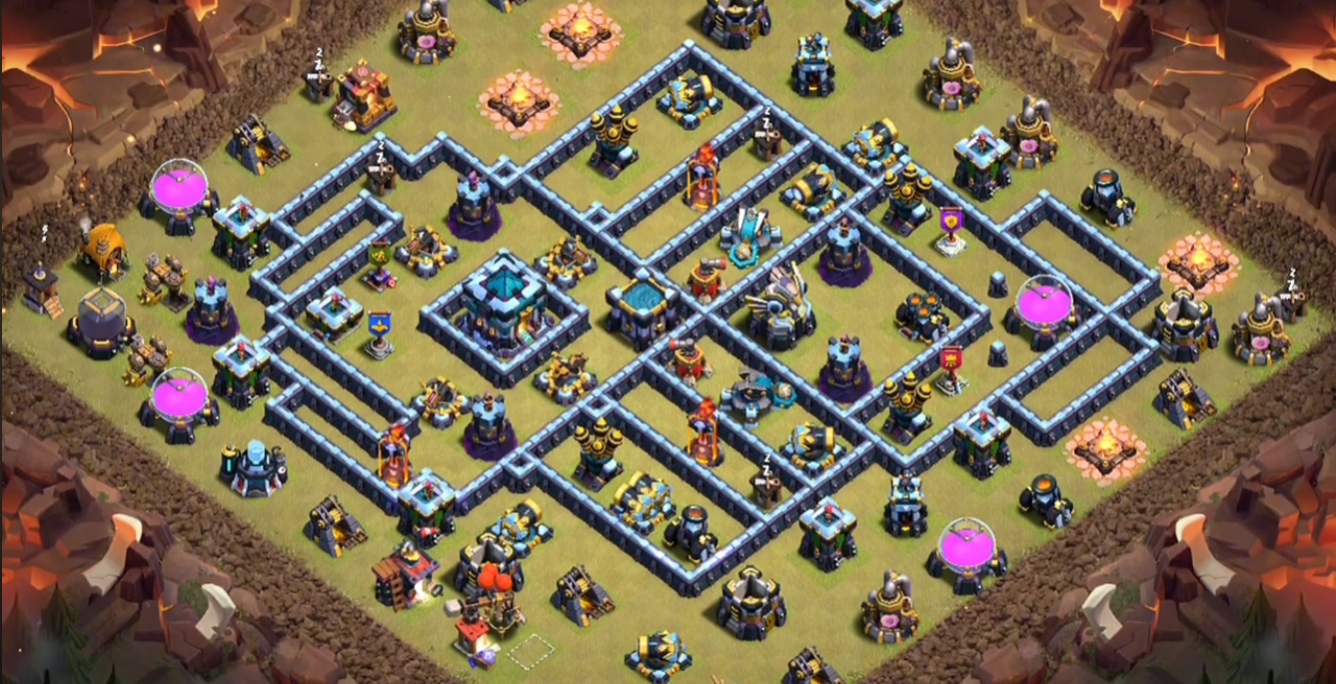 TH13 war base - TH13 War Base