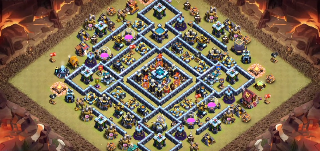 TH13 war base - TH13 War Base