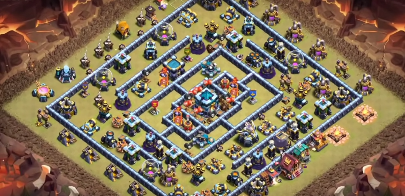 TH13 war base - TH13 War Base