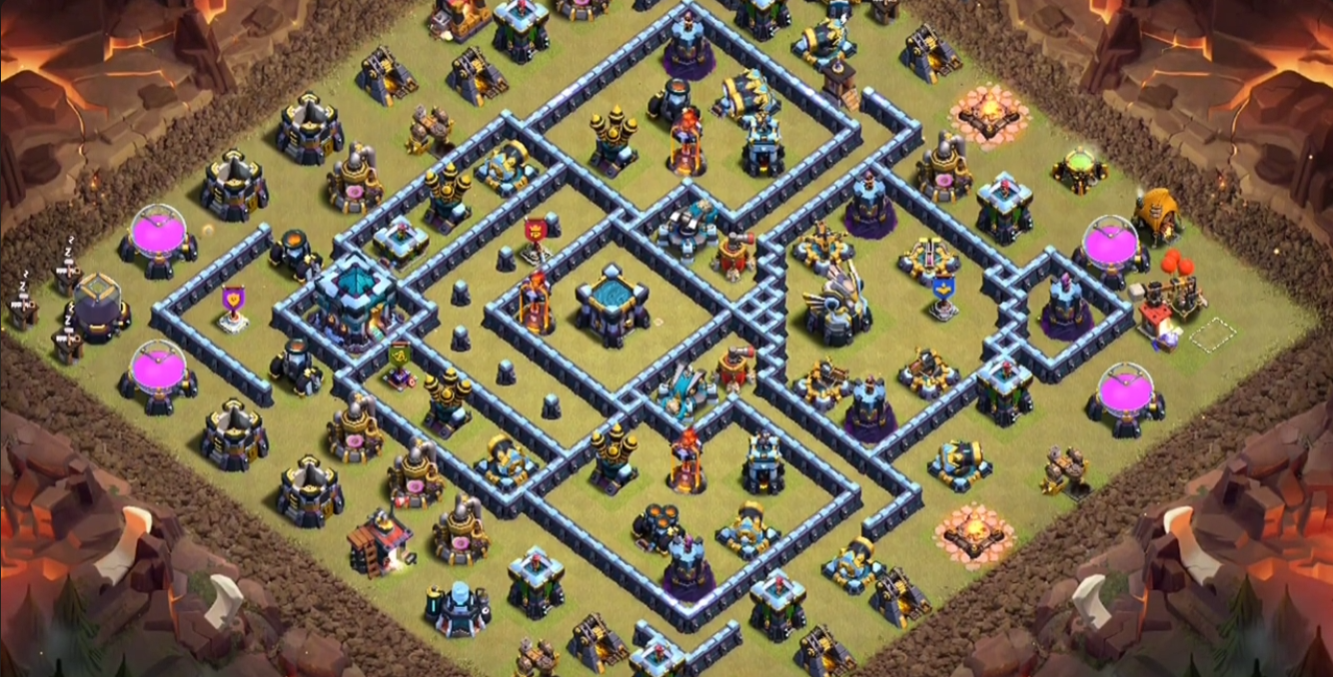 TH13 war base - TH13 War Base