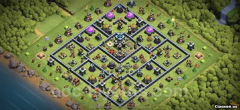 TH13 war base - TH13 War Base