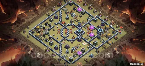 TH13 war base - TH13 War Base
