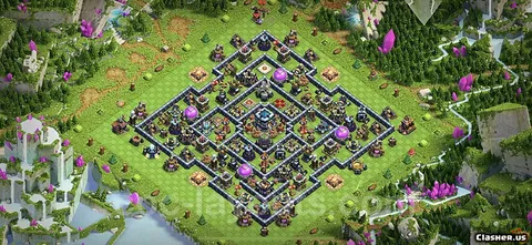 TH13 war base - TH13 War Base