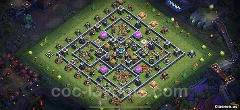 TH13 war base - TH13 War Base