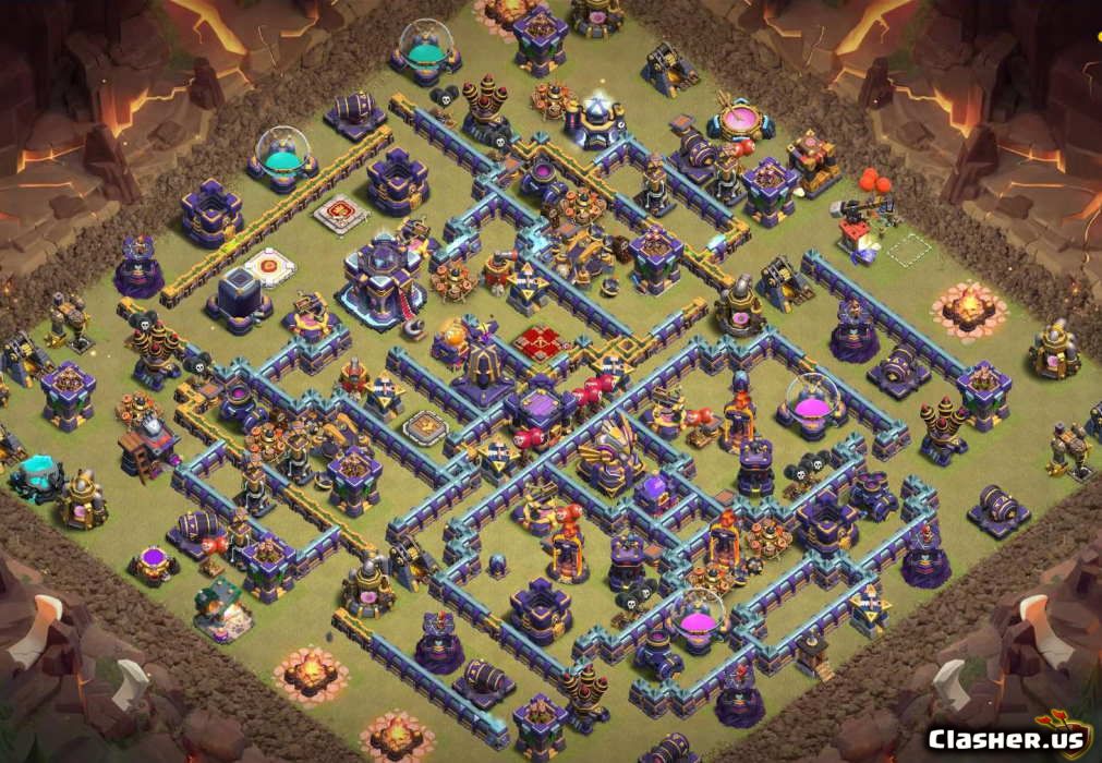 Best Town Hall 15 war base layout for 2026, designed to be anti-3-star
