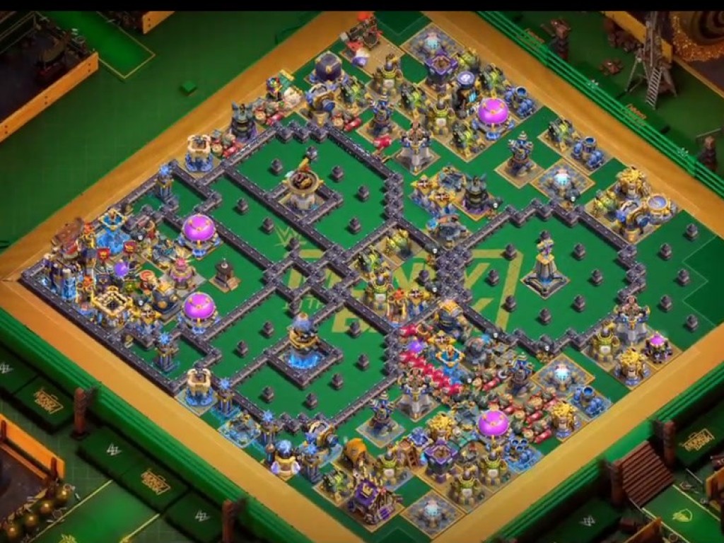 TH18 war base layout