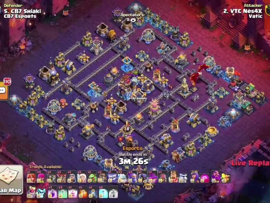 TH18 war base layout