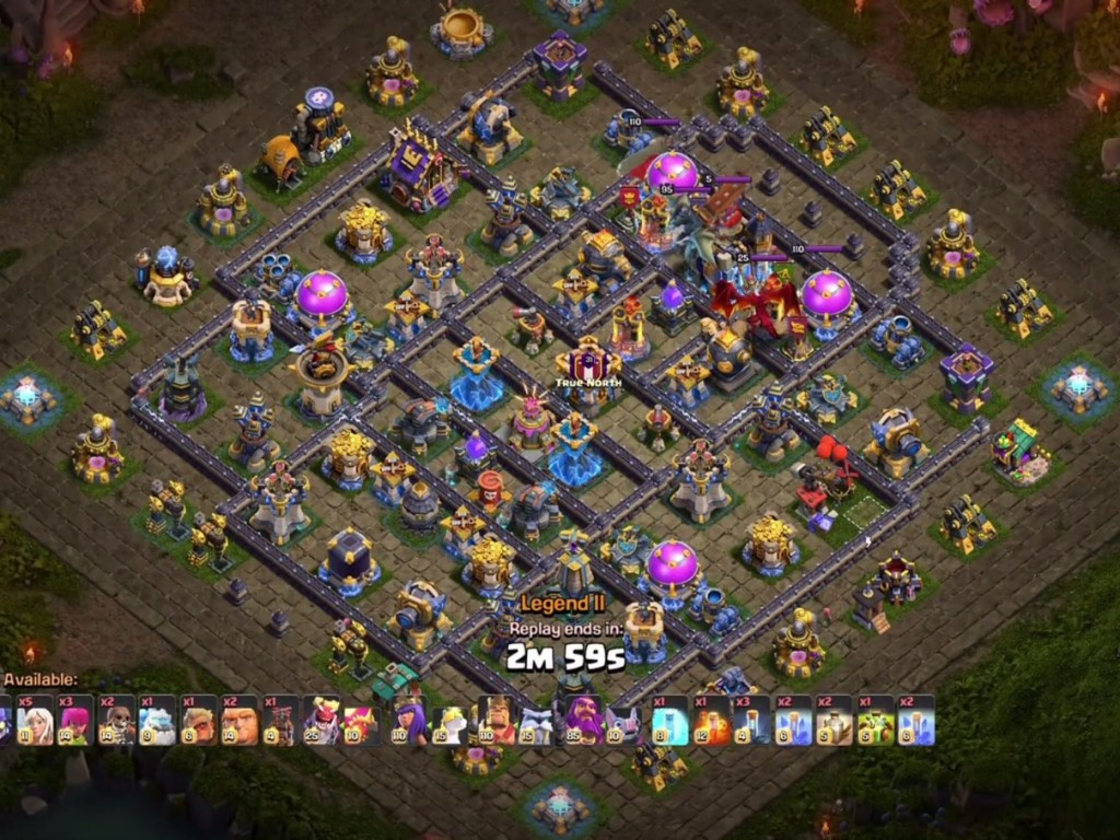 TH18 war base layout