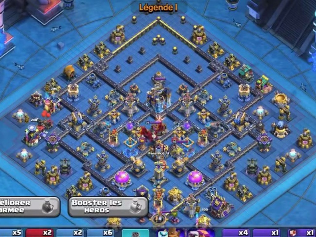 TH18 war base layout