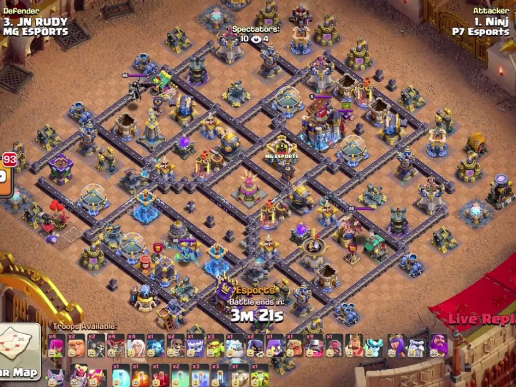 TH18 war base layout
