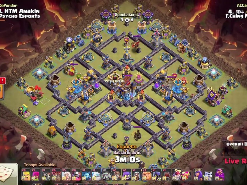 TH18 war base layout