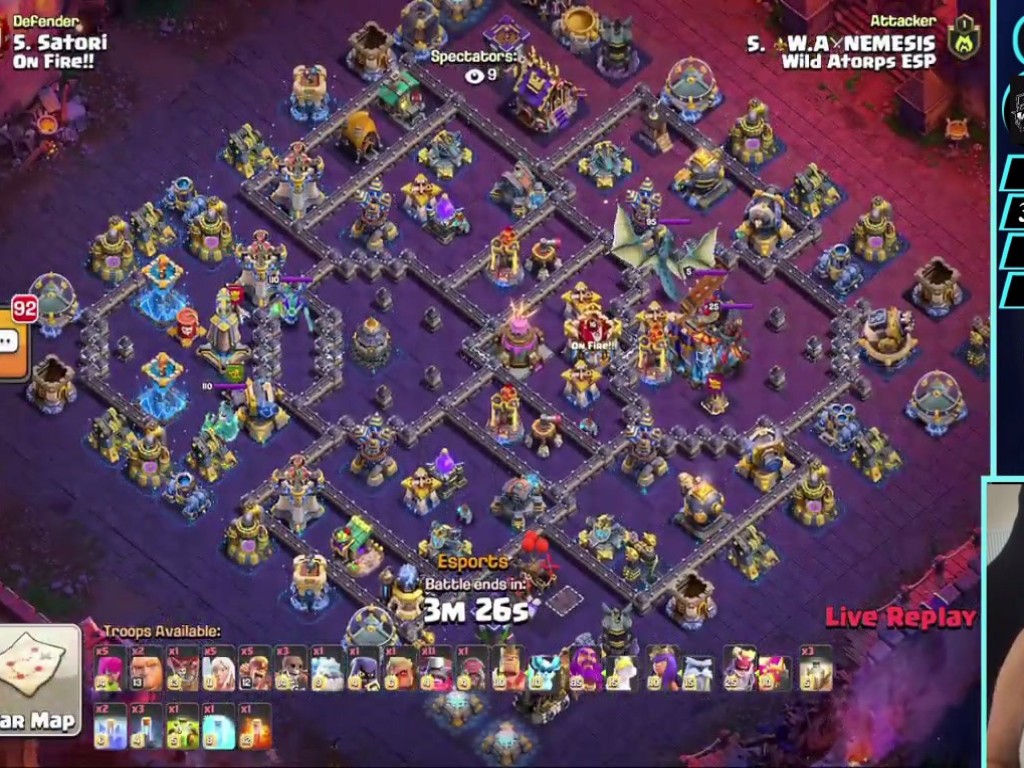 TH18 war base layout