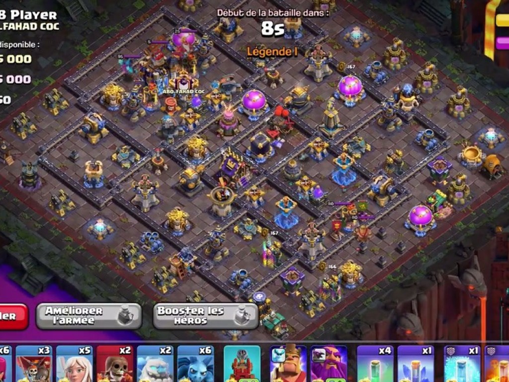 TH18 war base layout