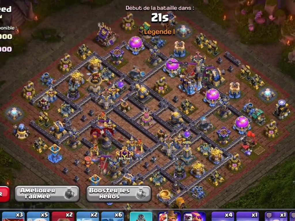 TH18 war base layout