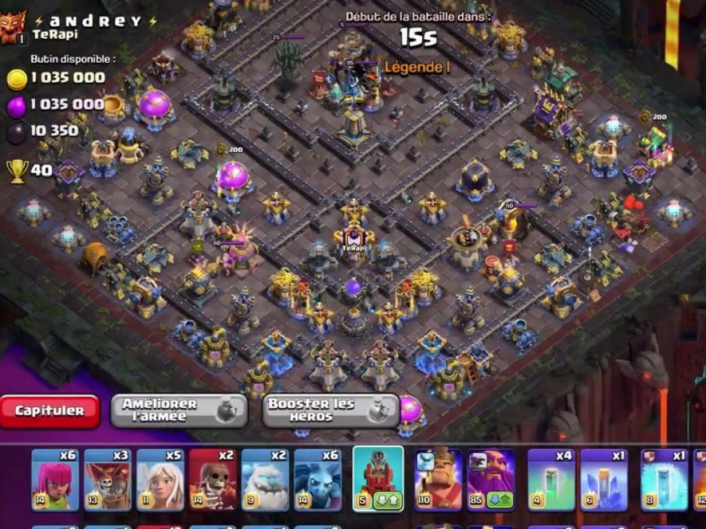 TH18 war base layout
