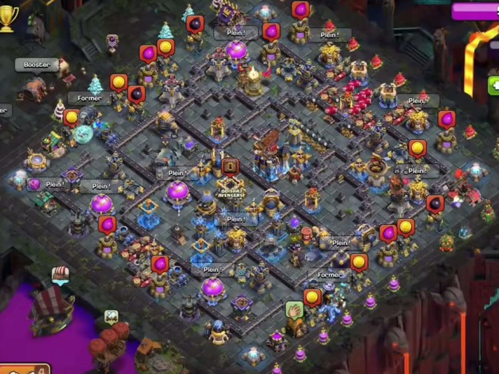 TH18 war base layout