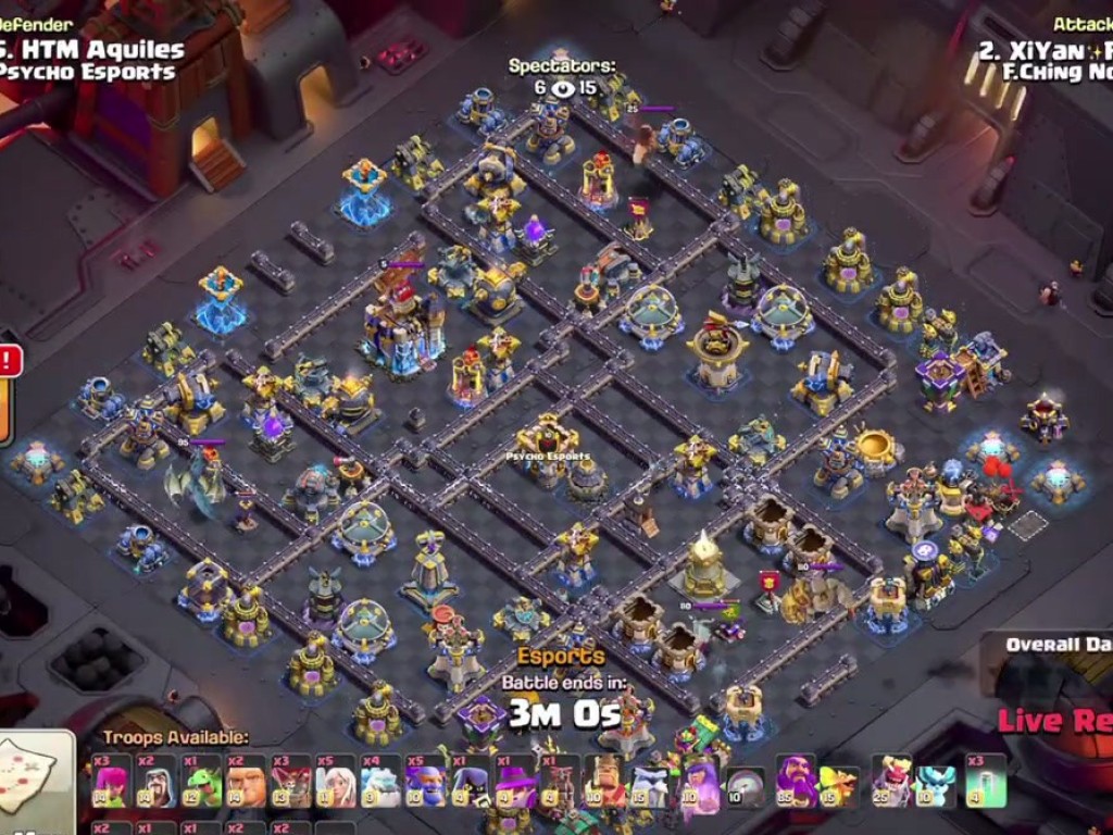 TH18 war base layout