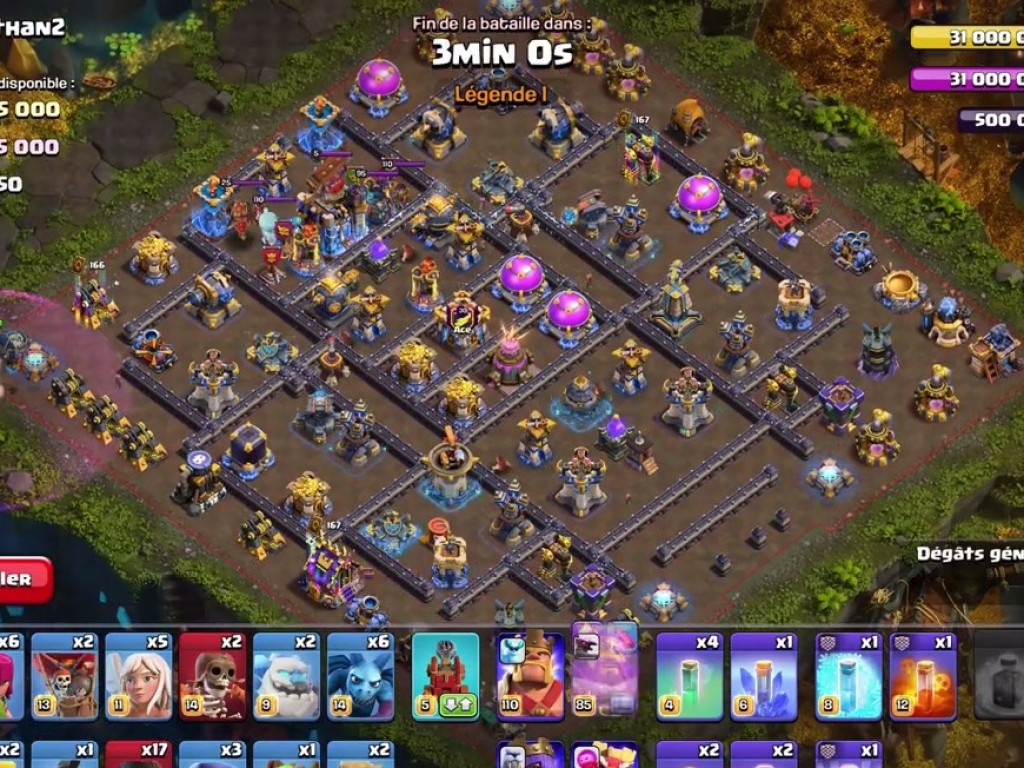 TH18 war base layout