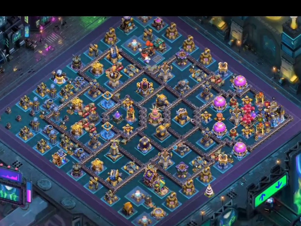 TH18 war base layout