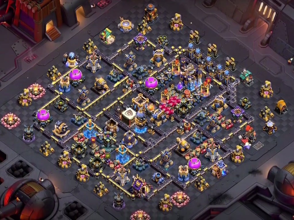 TH18 war base layout