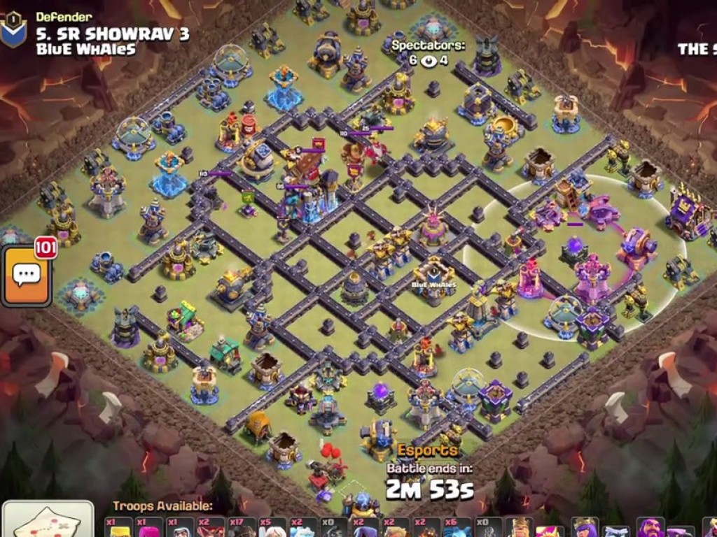 TH18 war base layout