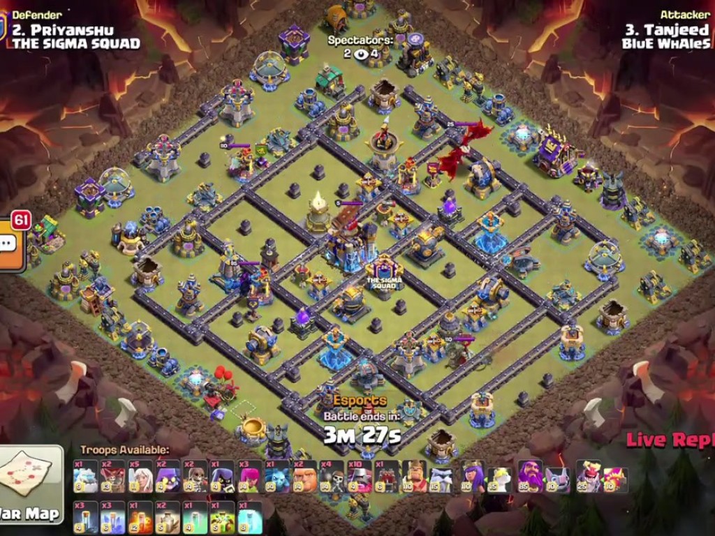 TH18 war base layout