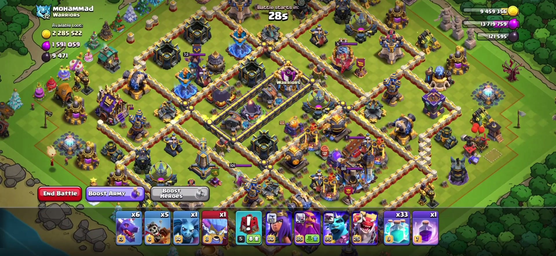 TH18 war base - TH18 War Base