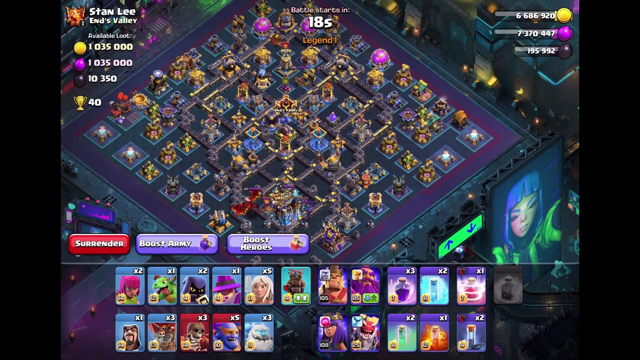 TH18 war base - TH18 War Base