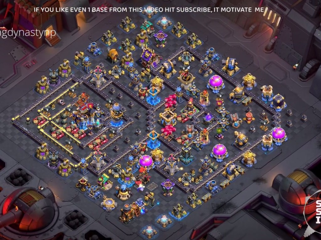 TH18 war base layout