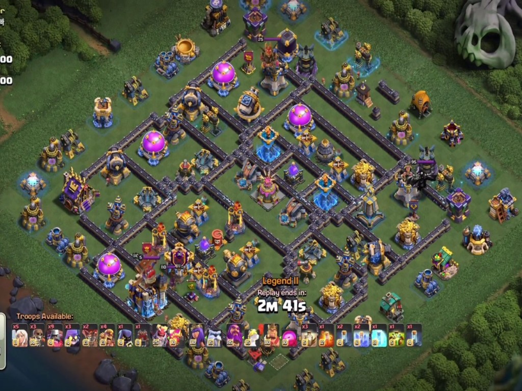 TH18 war base layout