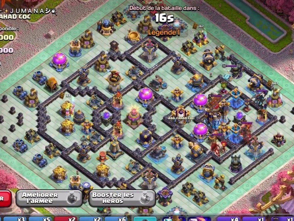 TH18 war base layout
