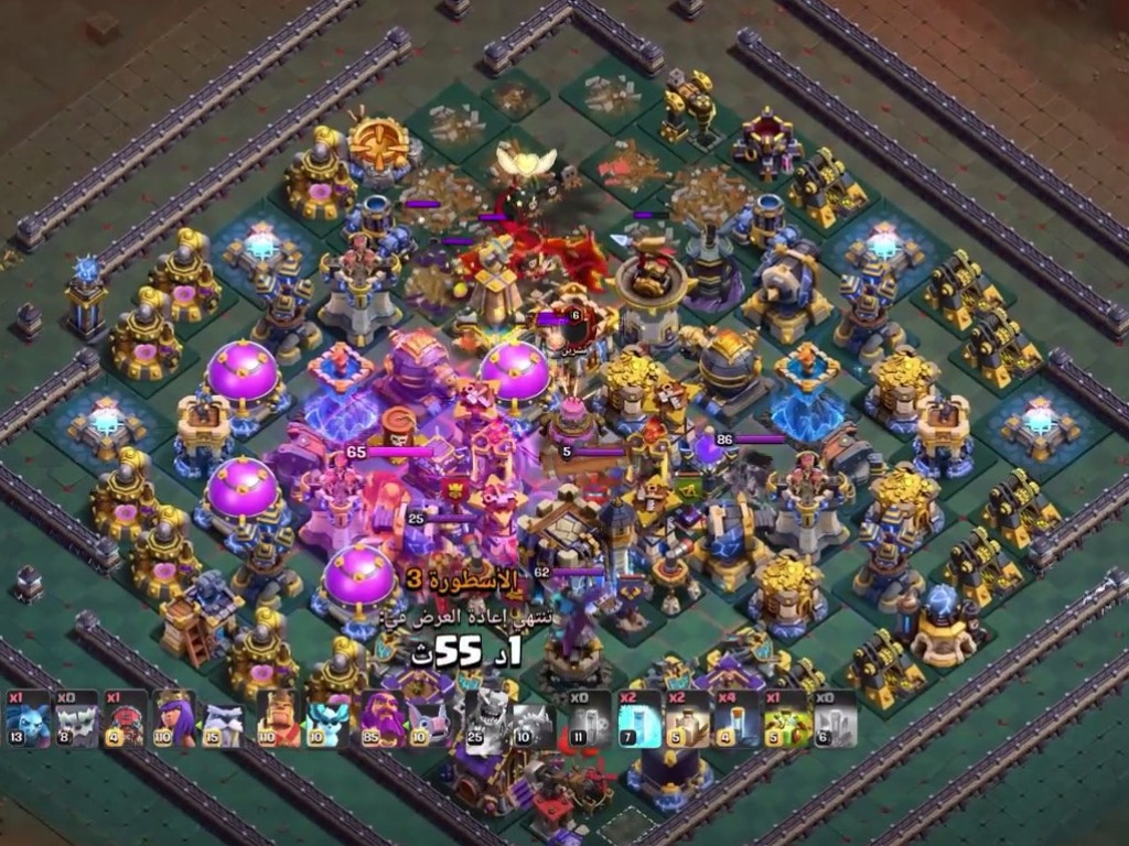 TH18 war base layout