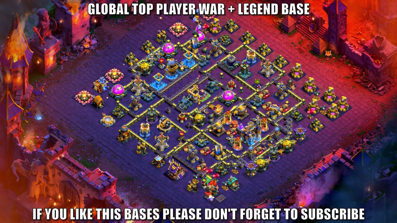 TH18 war base - TH18 War Base